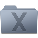 System Folder Graphite icon